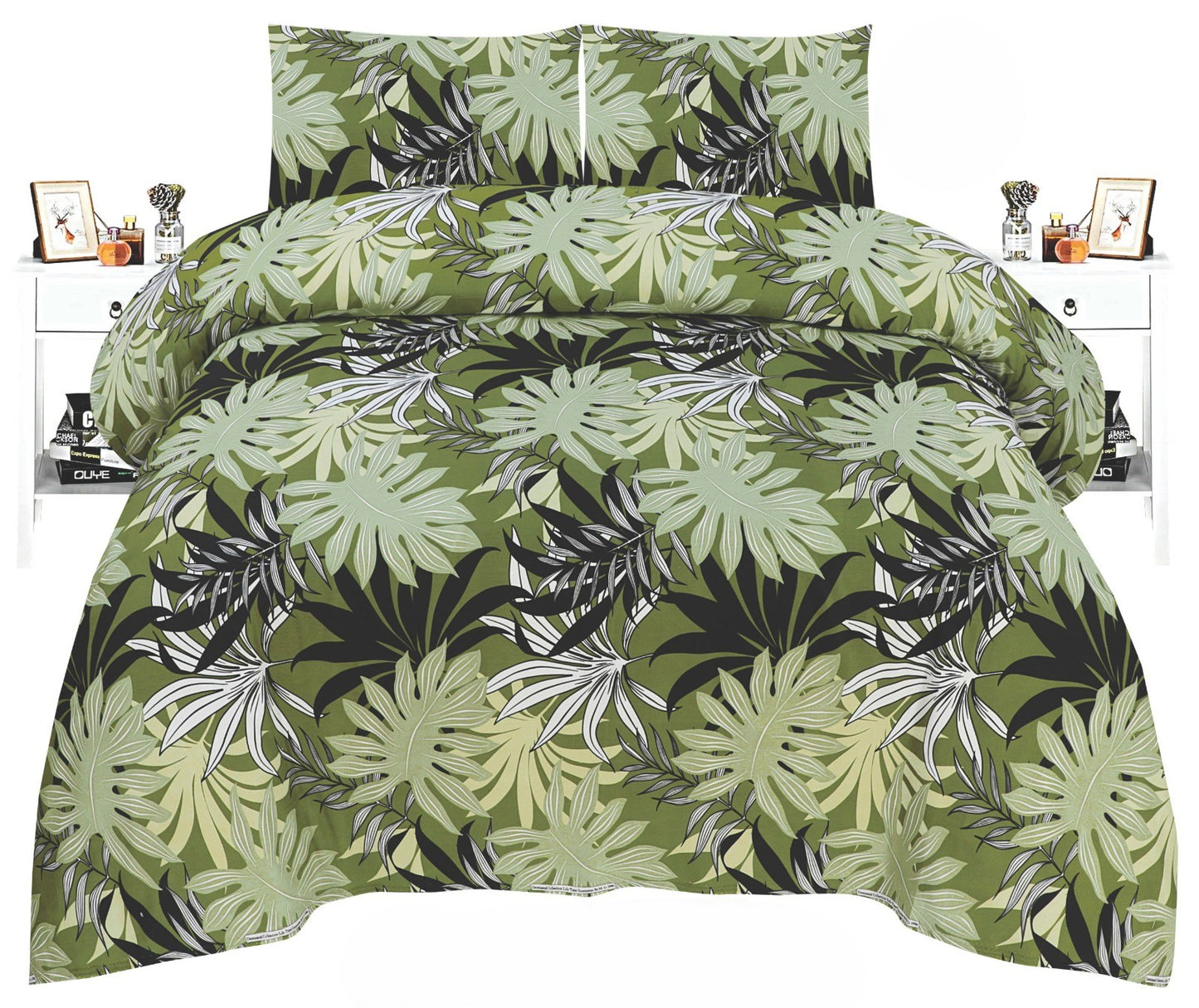 Crystal King Bed Sheet Set β Premium Quality with Multiple Colors and Different Designs