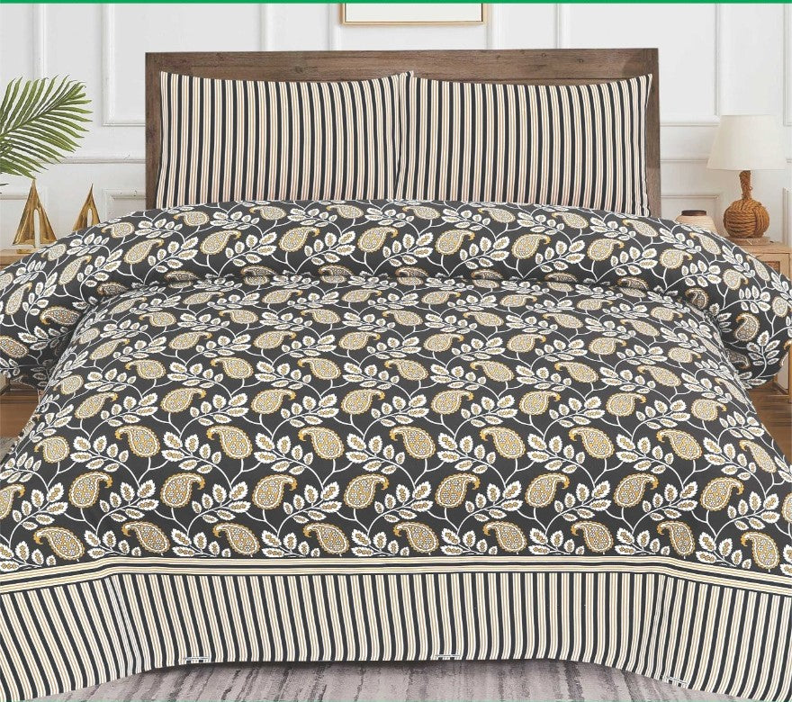 Executive King Bed Sheet Set – Premium Quality | Gift Pack (Multiple Designs)
