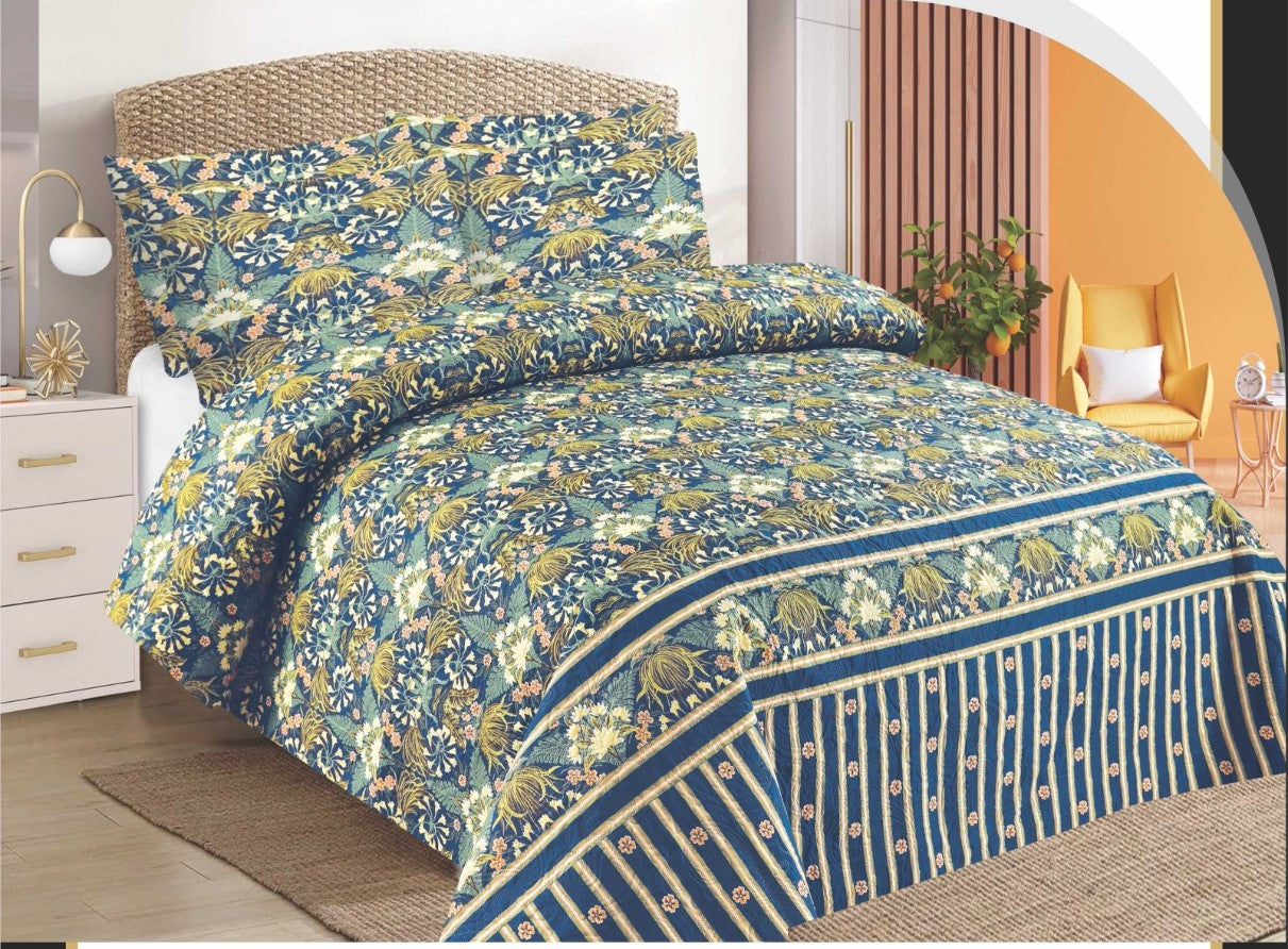 Karina Luxury Bed Sheet Set – Premium Microfiber – King Size (Multiple Designs)
